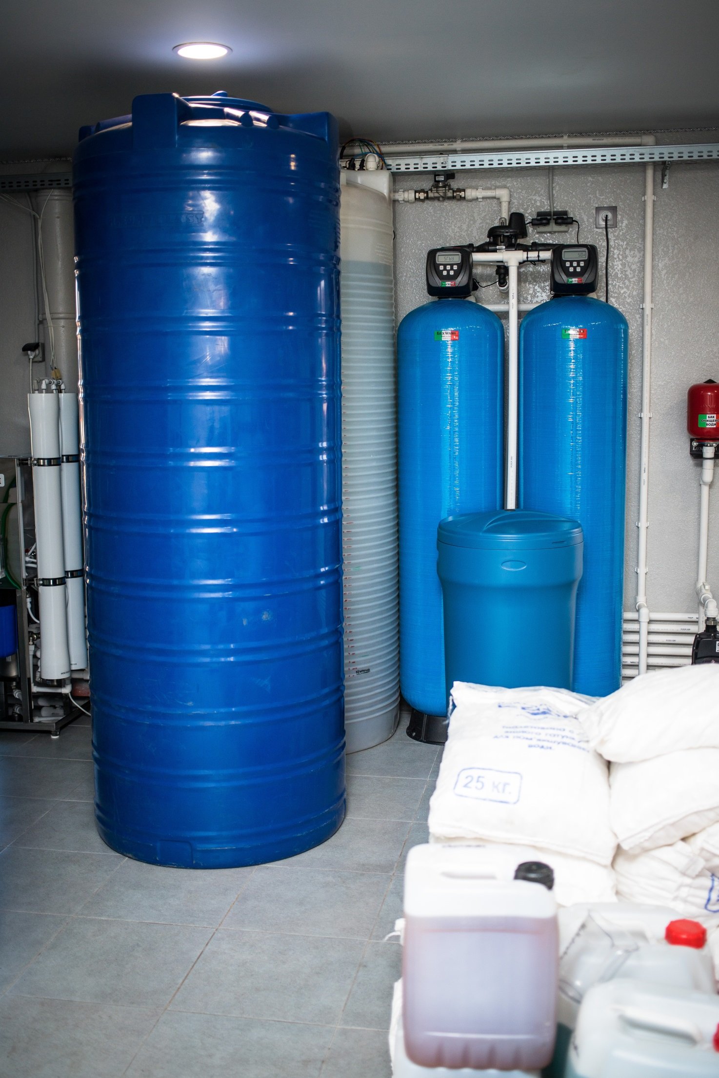 Умягчение и очистка воды на автомойке обратным осмосом