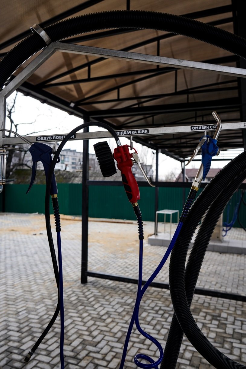 Оборудование поста автомобильной мойки самообслуживания