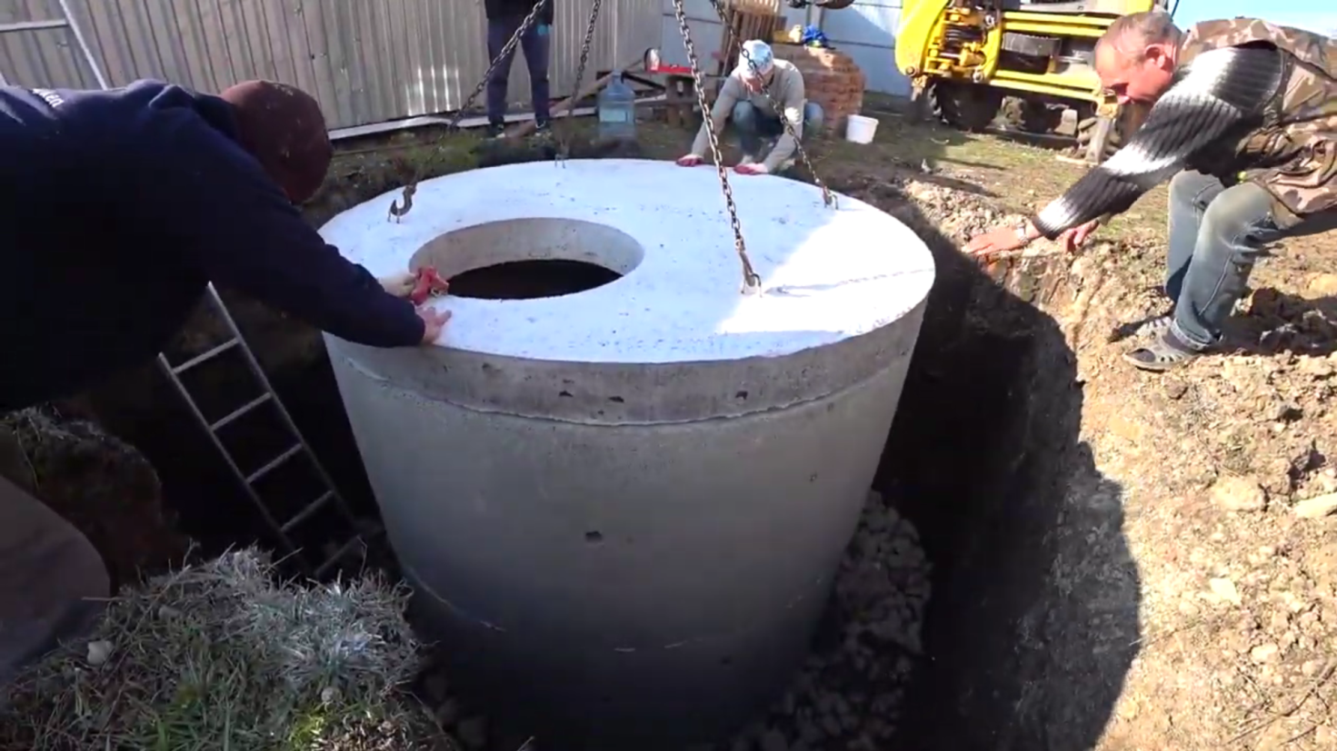 Установка септика для мойки самообслуживания