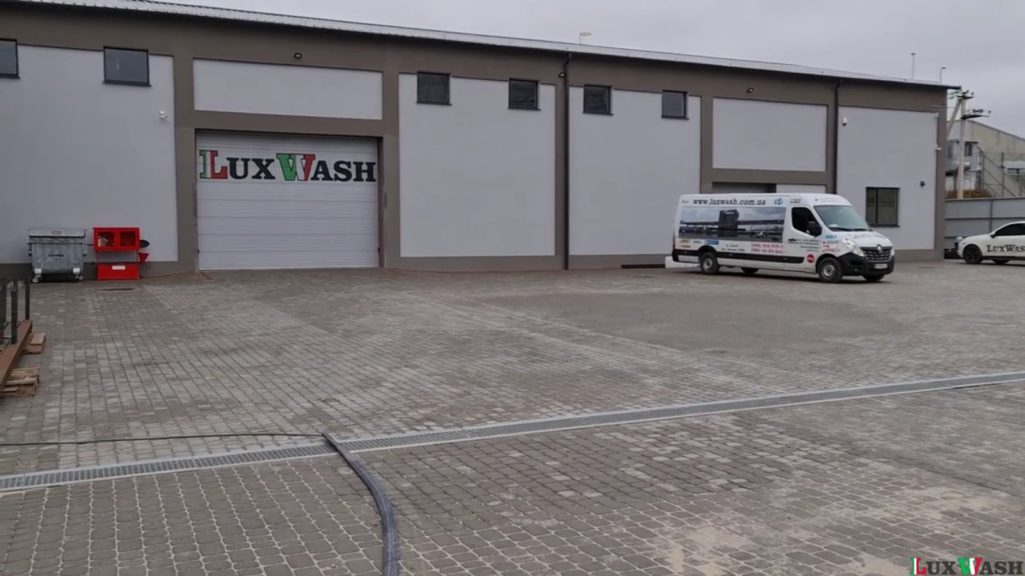 Комплекс мойки самообслуживания с боксами закрытого типа