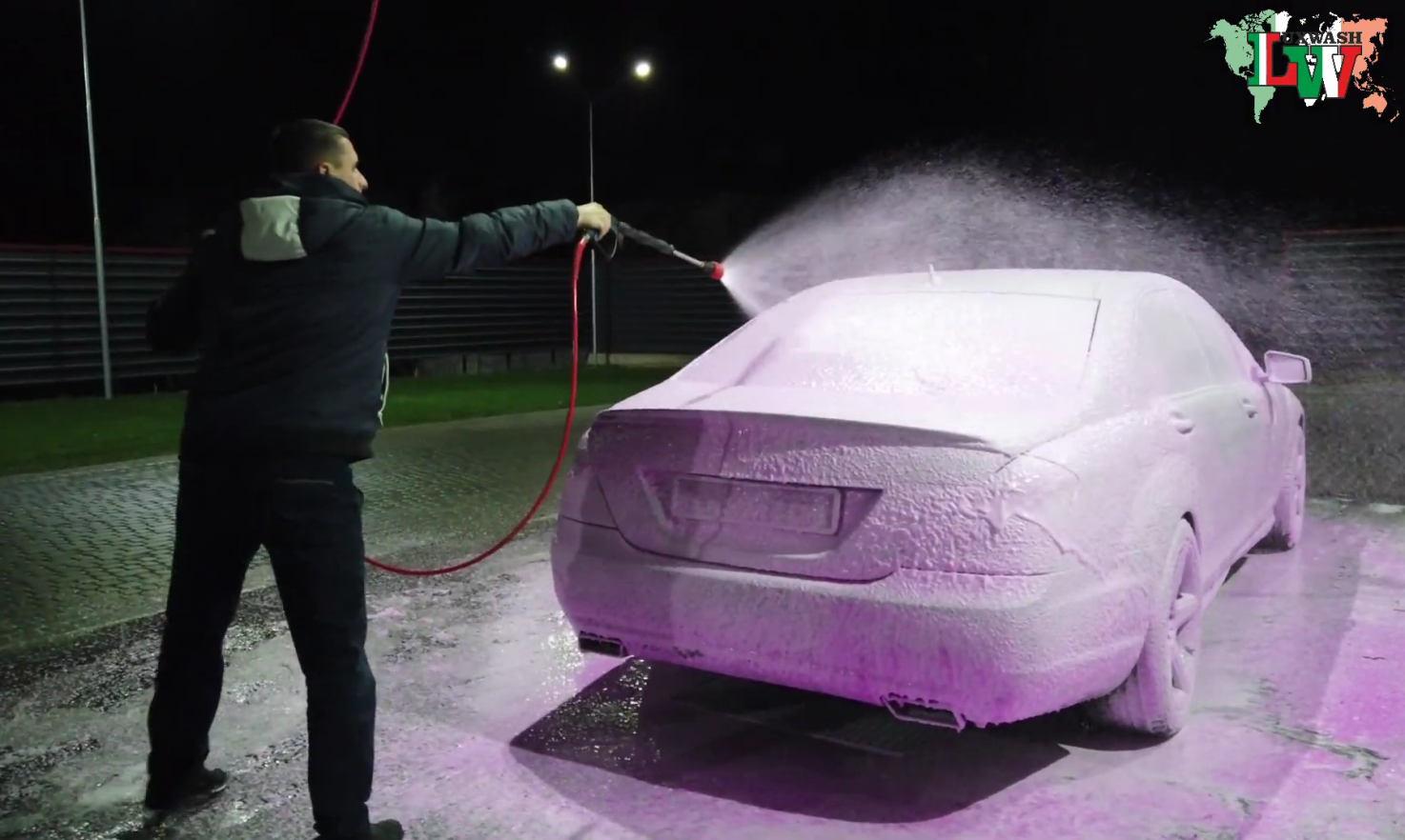 Розовая пена &mdash; дополнительная услуга мойки самообслуживания, приносящая доход 